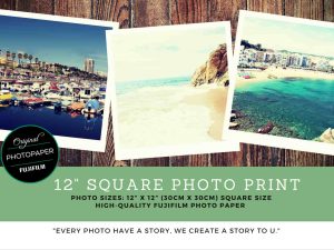 12 SQUARE PHOTO PRINT