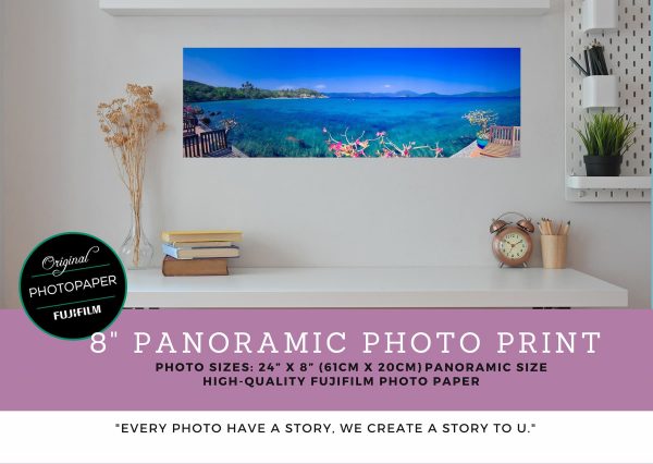 8 PANORAMIC PHOTO PRINT