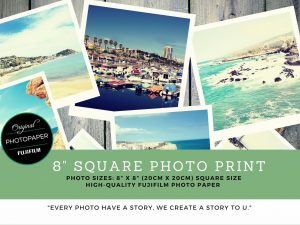 8 SQUARE PHOTO PRINT