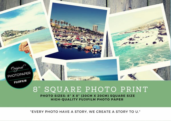 8 SQUARE PHOTO PRINT