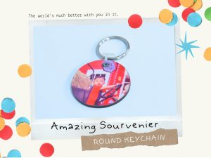 Round Keychain