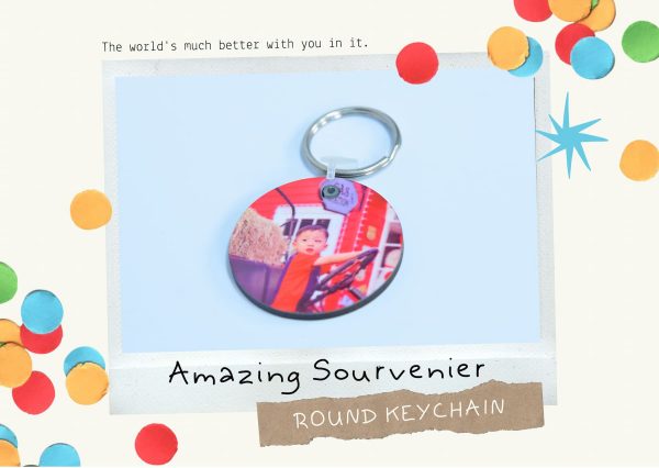 Round Keychain