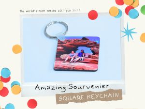 Square Keychain