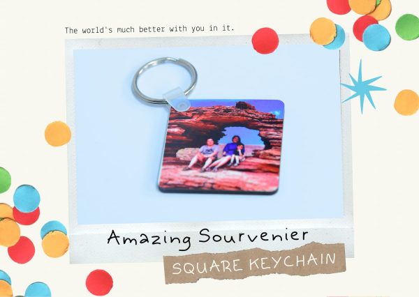 Square Keychain